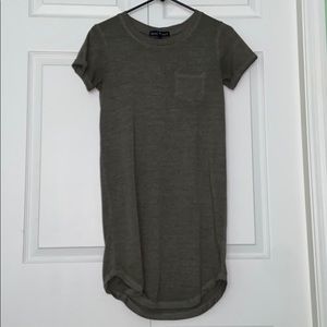 Olive T-Shirt Dress